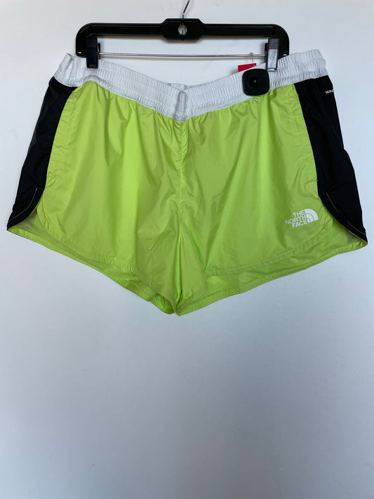 Athletic Shorts By North Face In Neon, Size: Xxl