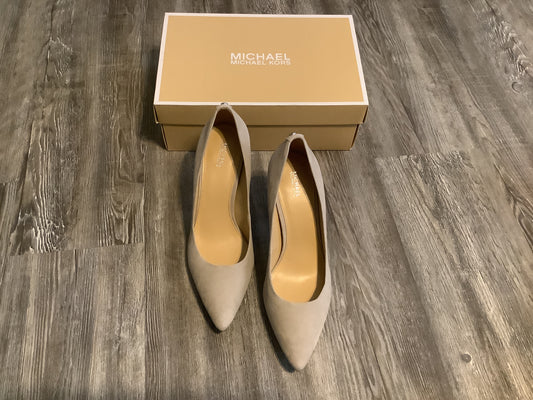 Tan Shoes Heels Stiletto Michael By Michael Kors, Size 10