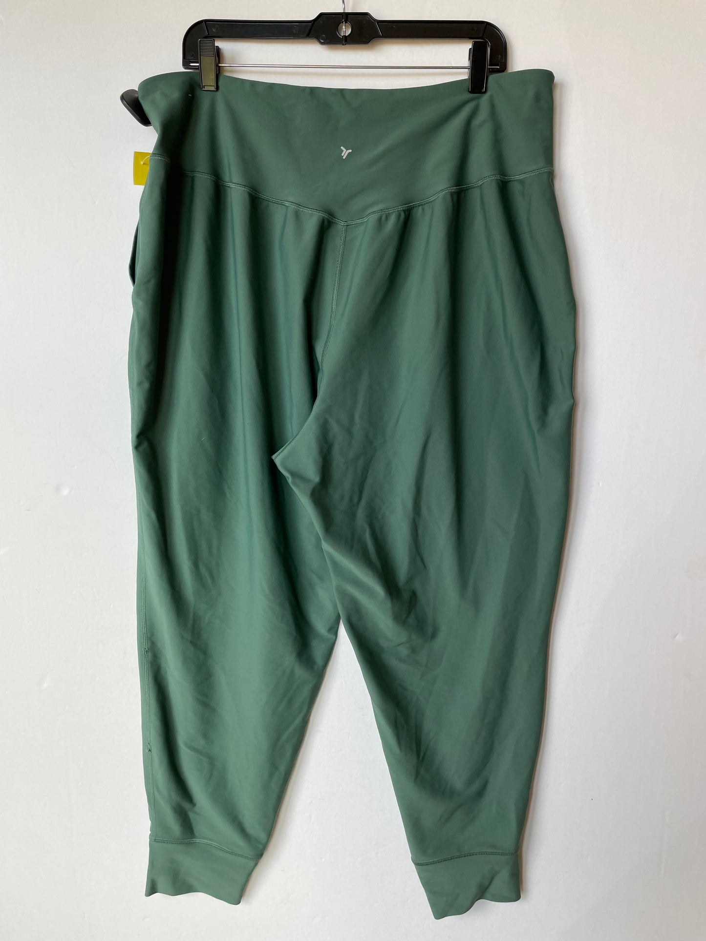 Athletic Leggings By Old Navy In Green, Size: 2x