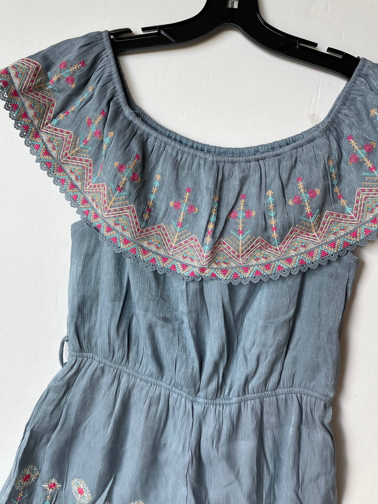 Romper By Savanna Jane In Blue, Size: L