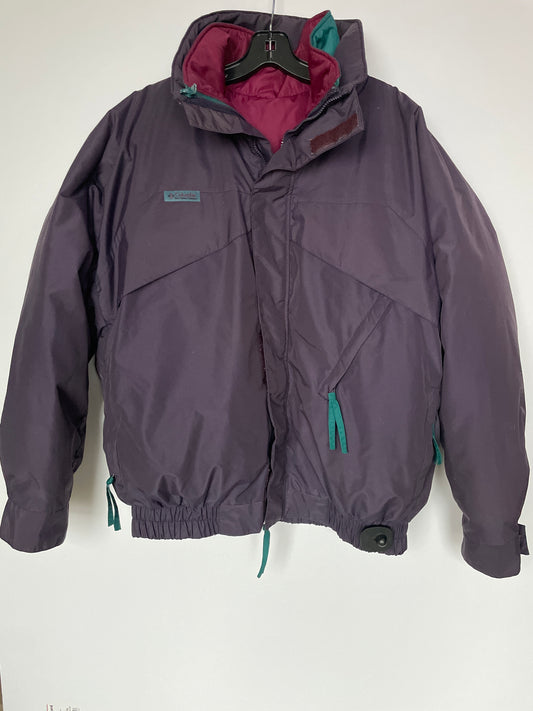 Jacket Puffer & Quilted By Columbia In Purple, Size: L