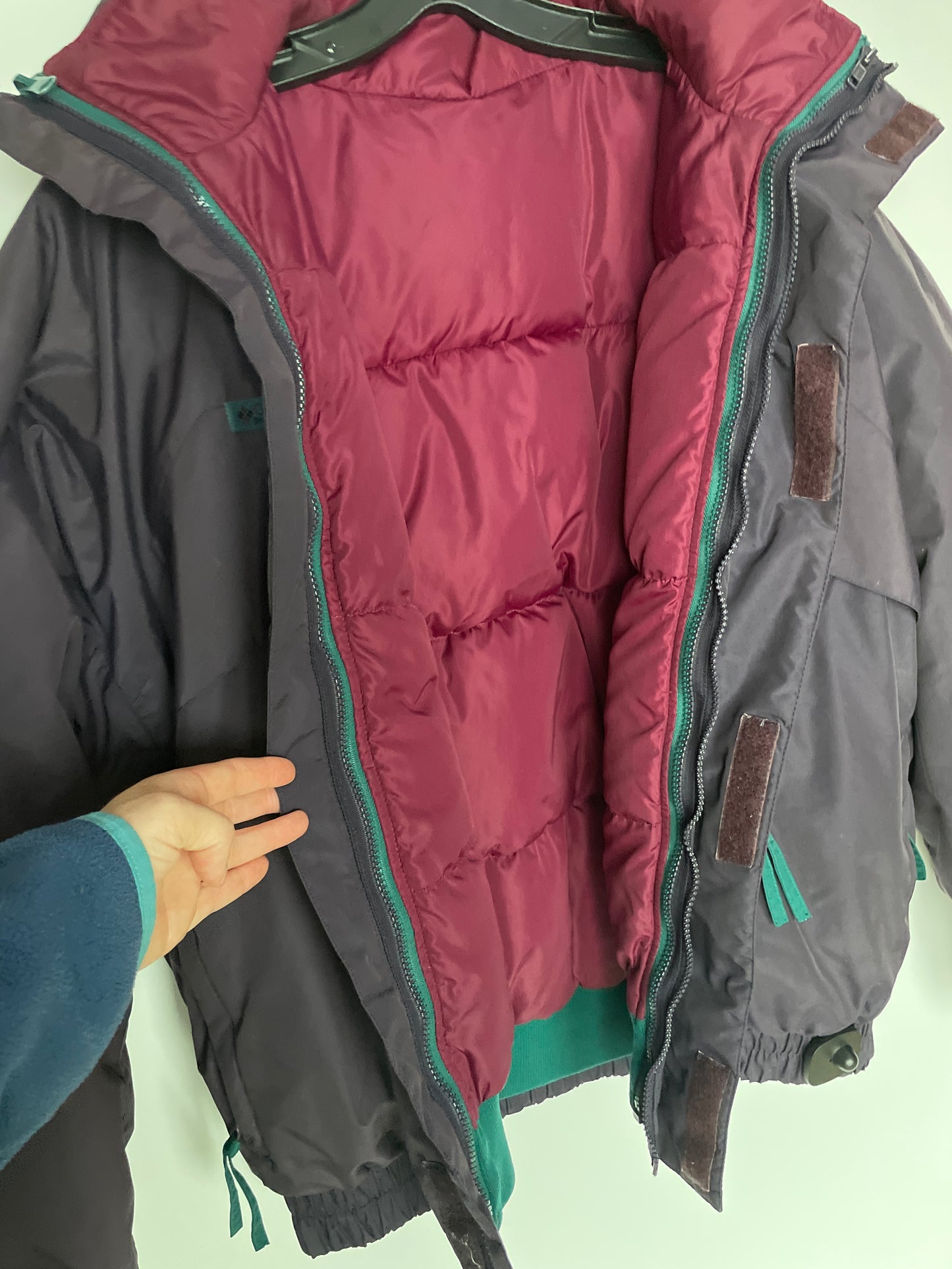 Jacket Puffer & Quilted By Columbia In Purple, Size: L