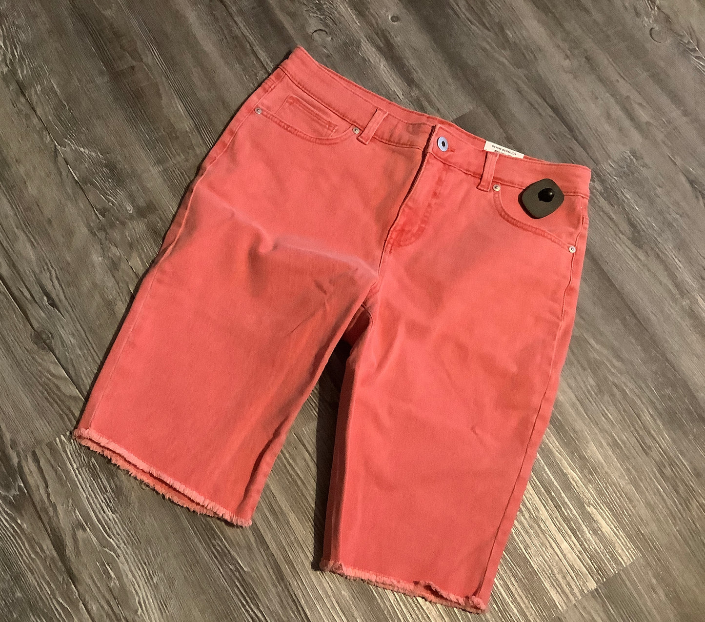 Shorts By Style And Company In Orange, Size: 8