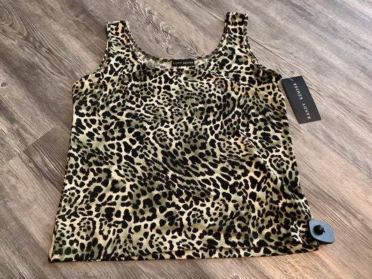 Top Sleeveless By Clothes Mentor In Green, Size: L