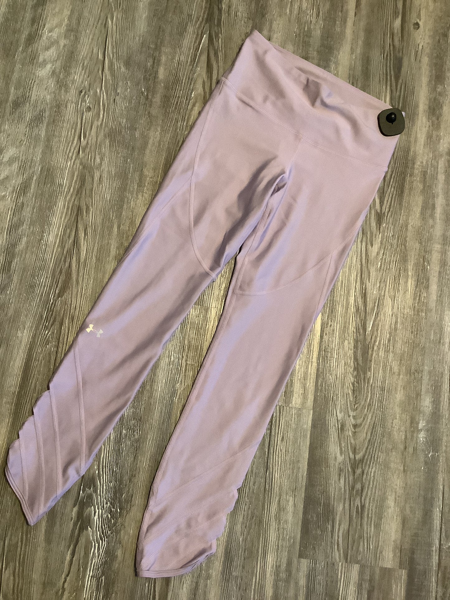 Athletic Leggings By Under Armour In Purple, Size: S