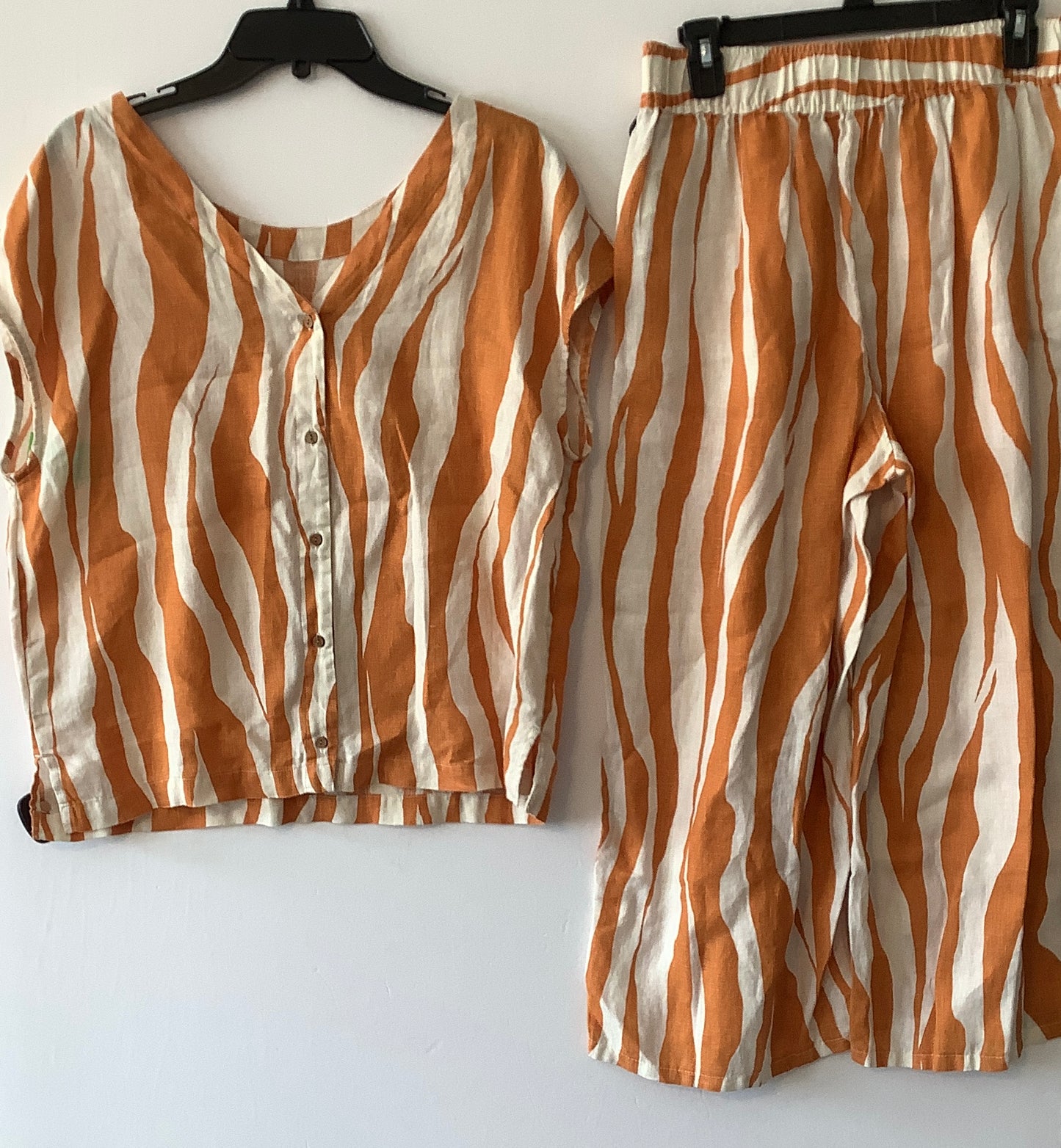 Pants Set 2pc By Rachel Zoe In Orange, Size: M