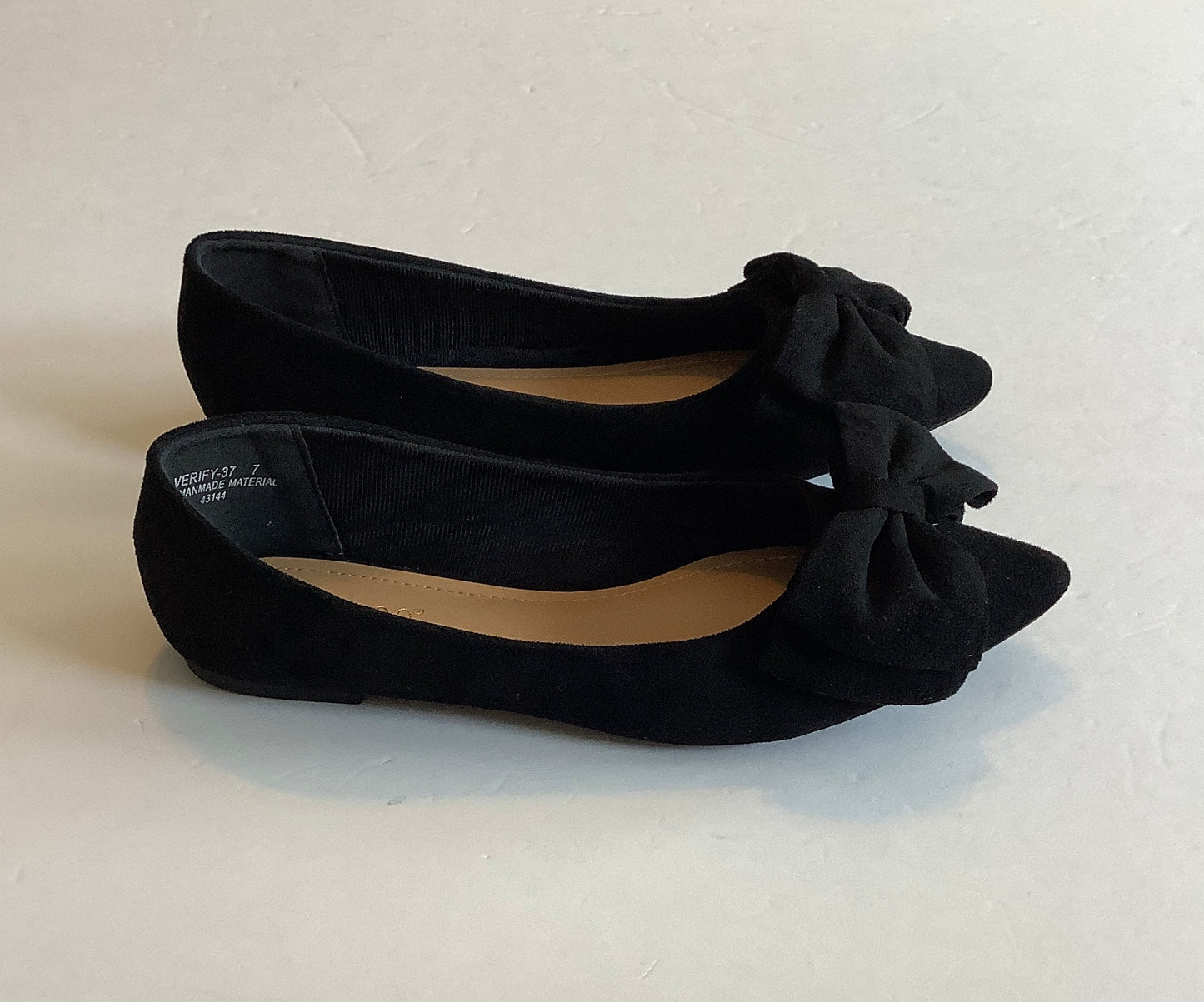 Shoes Flats By Bamboo In Black, Size: 7