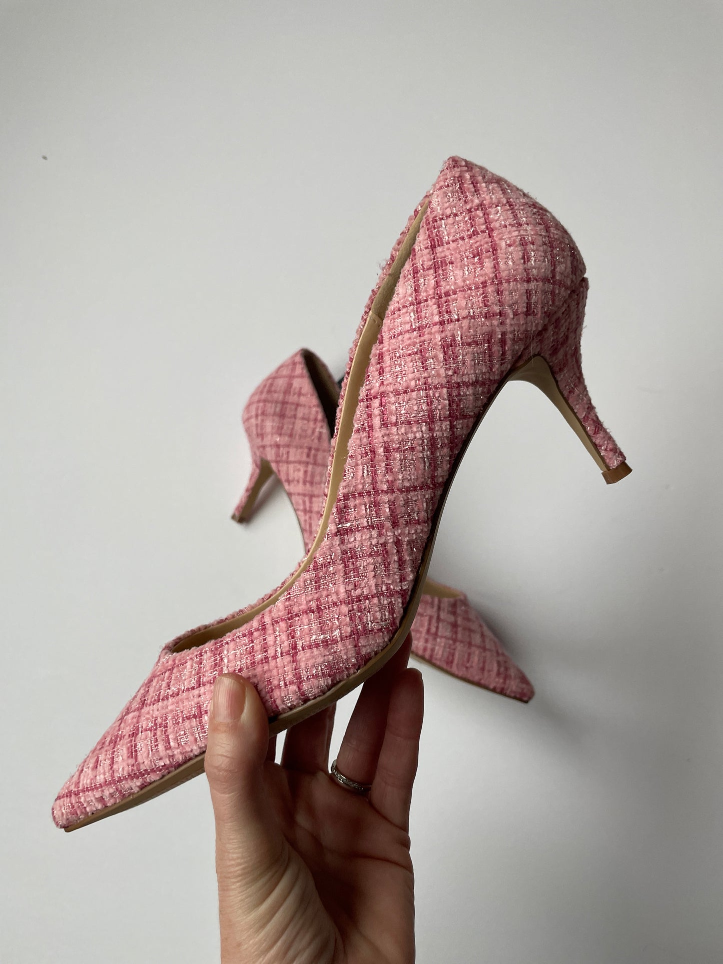 Shoes Heels Stiletto By Charles By Charles David In Pink, Size: 9.5