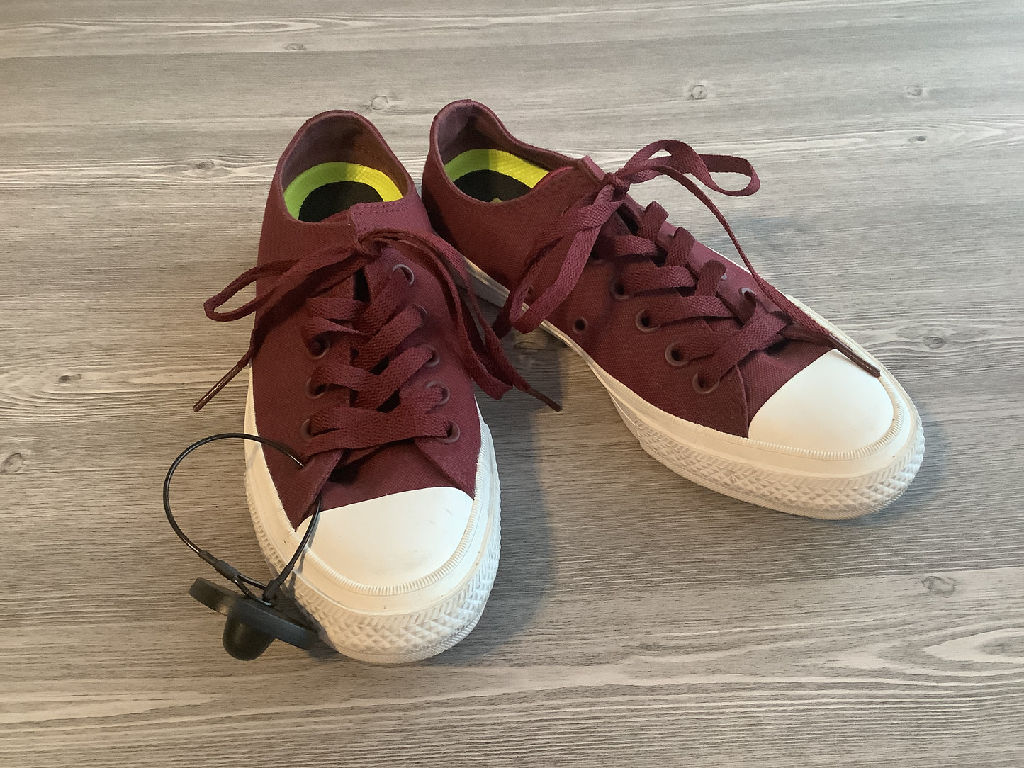 Mauve Shoes Sneakers Converse, Size 6