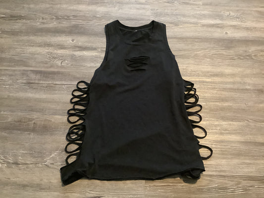 Black Athletic Tank Top Alo, Size S
