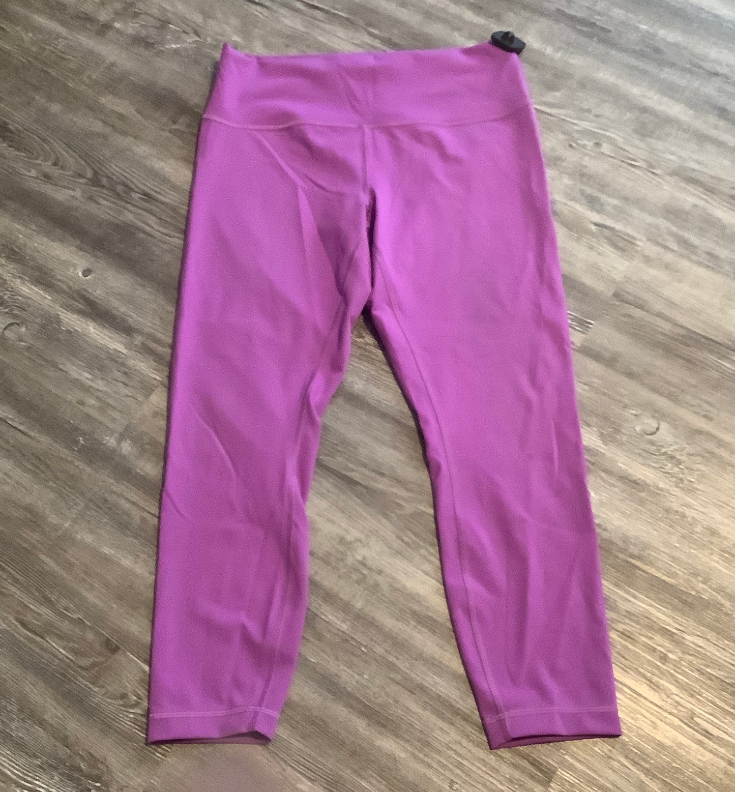 Purple Athletic Leggings Lululemon, Size Xl