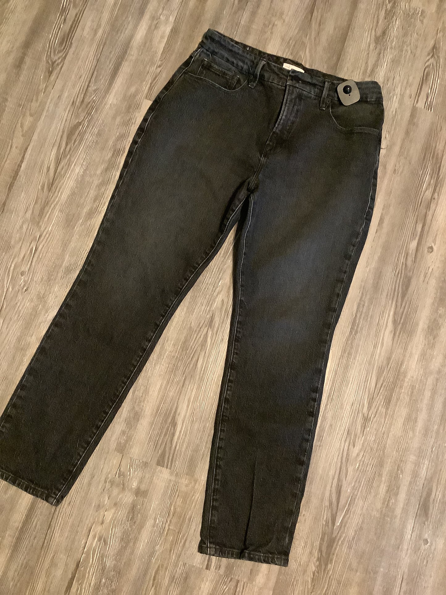 Jeans Boyfriend By Good American In Black, Size: 8