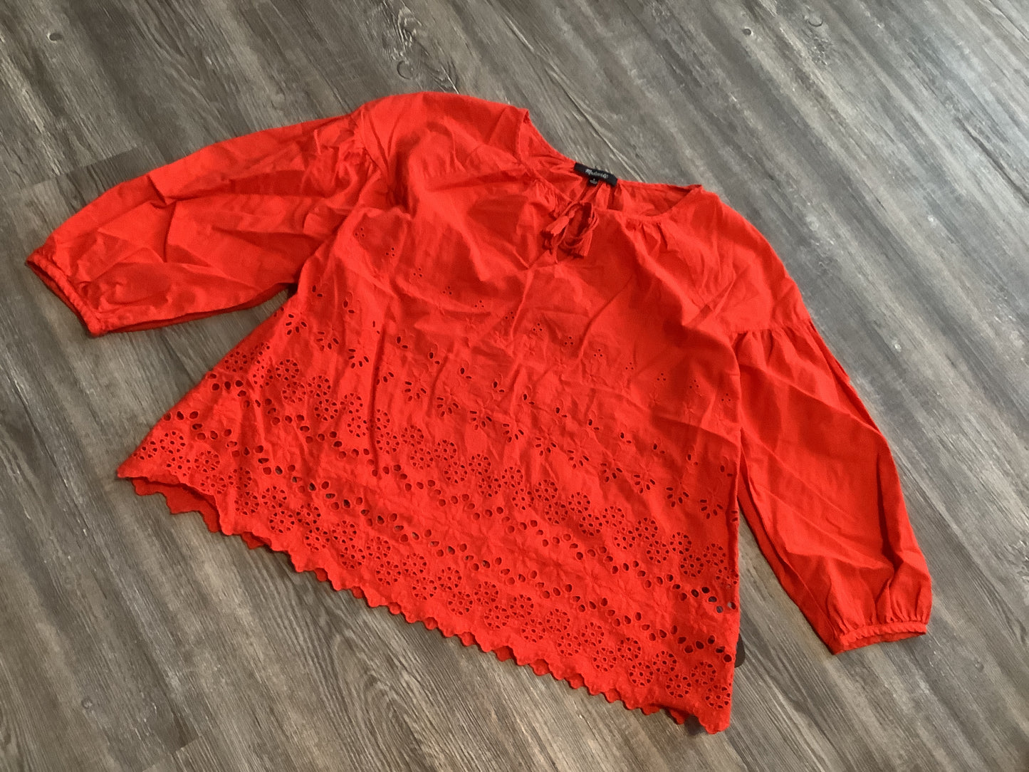 Top Long Sleeve By Madewell  Size: S