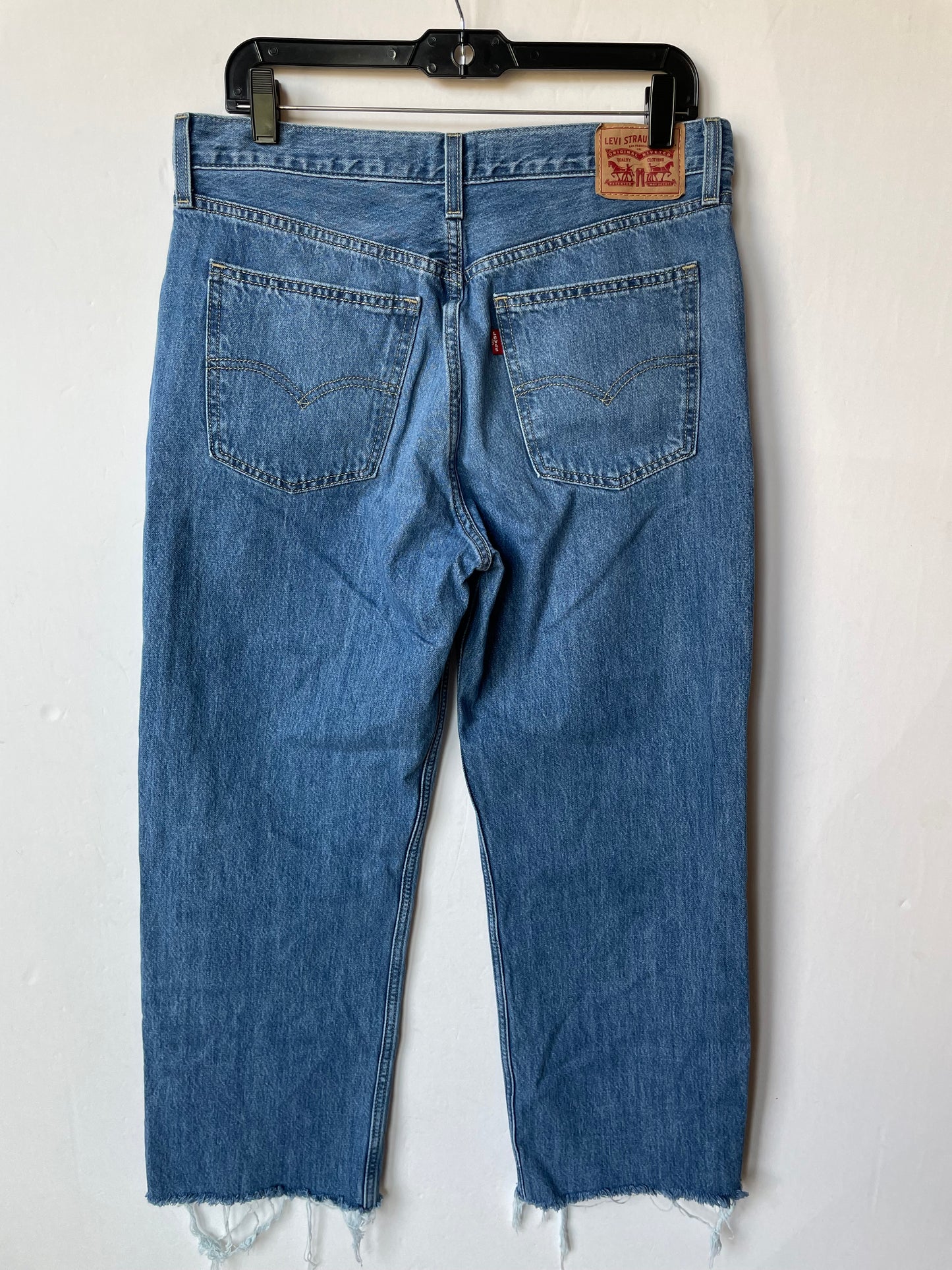 Jeans Straight By Levis In Blue, Size: 10