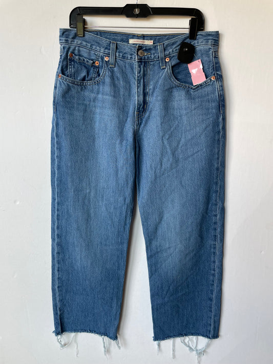 Jeans Straight By Levis In Blue, Size: 10