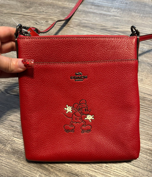 Crossbody Designer By Coach  Size: Small