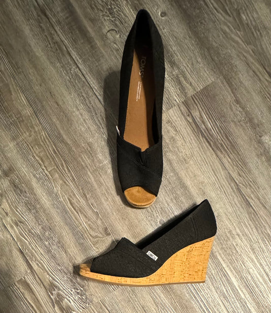 Shoes Heels Wedge By Toms  Size: 10